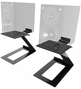 Amazon | WORLDLIFT スピーカースタンド 2個セット 卓上 モニター