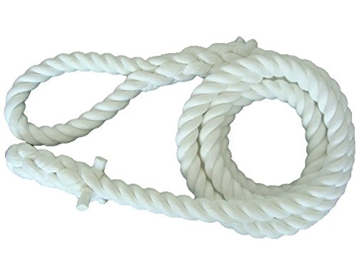 Amazon | クレモナ製 ターザンロープ(登り綱) 36mm 標準アイ(ワッカ