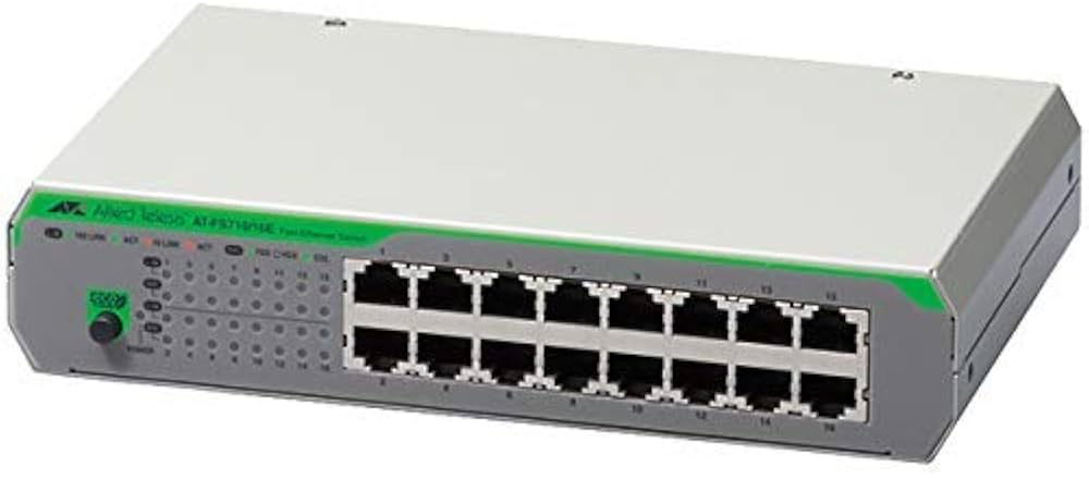 Amazon | アライドテレシス AT-FS710/16E 3717R | Allied Telesis