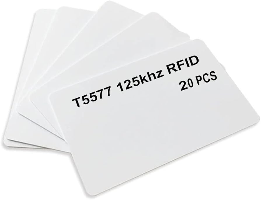 Amazon.com: Meipire T5577 Writable Rewrite Smart Card 125khz Blank