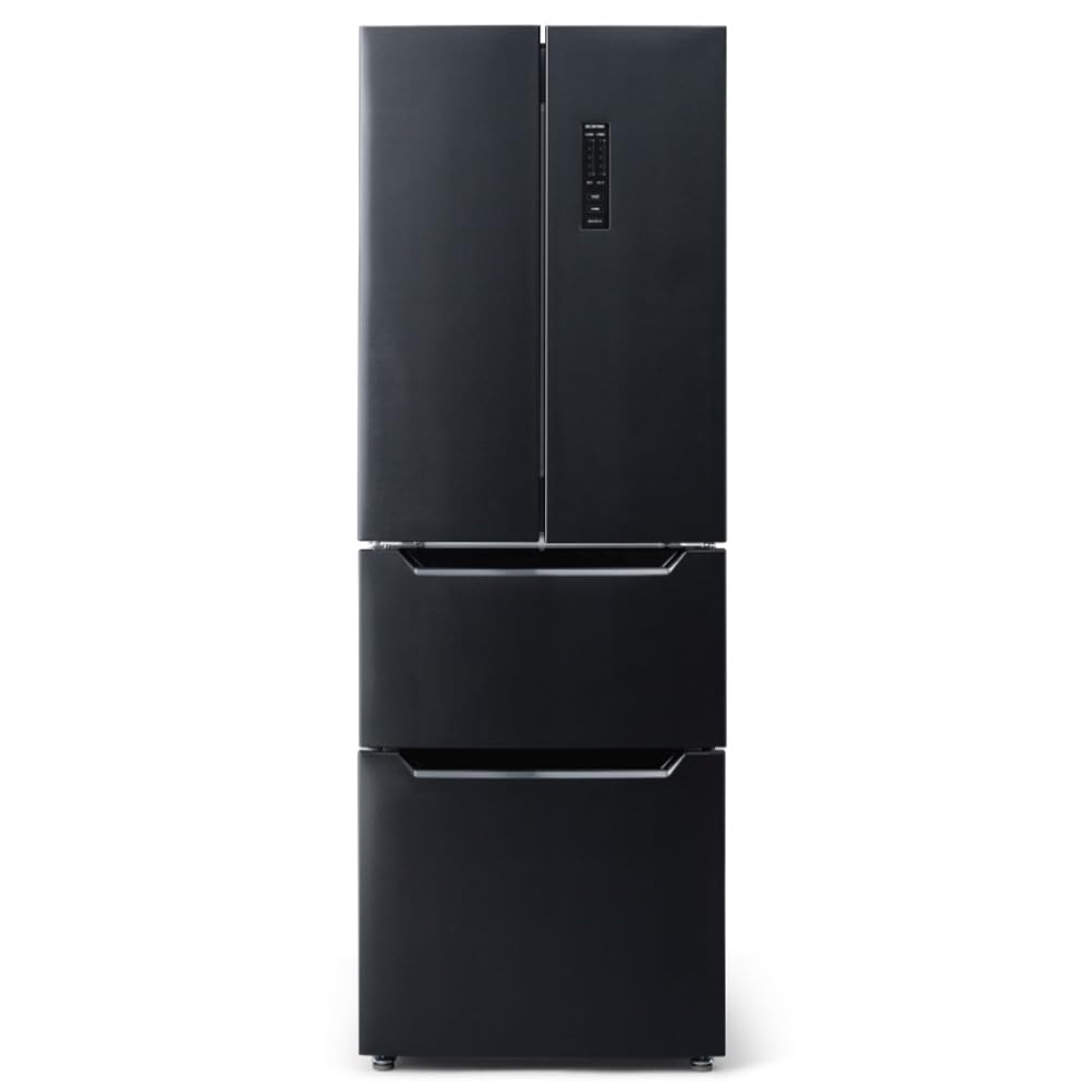 Amazon | アイリスオーヤマ 冷蔵庫 320L ブラック 幅63.5cm IRSN-32B-B