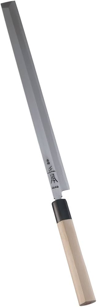 Amazon｜正本総本店 本霞・玉白鋼 蛸引刺身庖丁 30cm 刀身:玉白鋼、柄