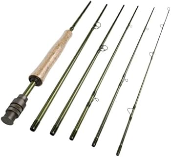 Amazon | フライロッド #4/5（8.9ft） 6ピース パックロッド 894(5)-6