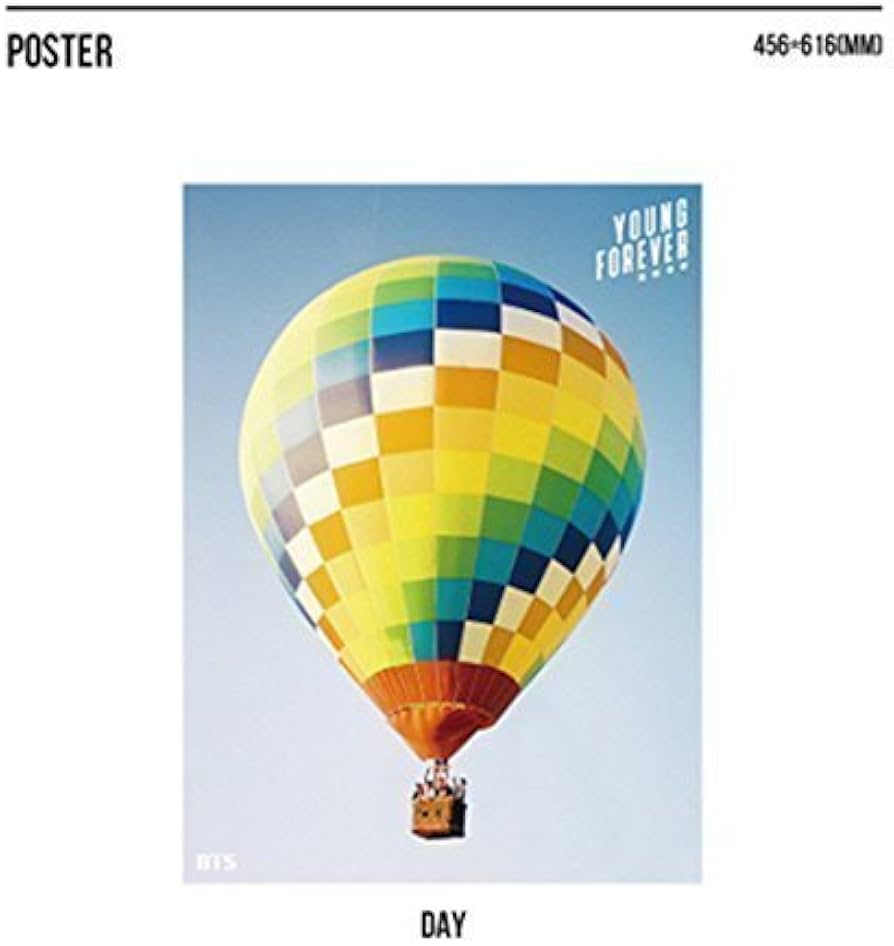 BTS Bangtan Boys - YOUNG FOREVER [DAY ver.] CD+On Pack Poster+