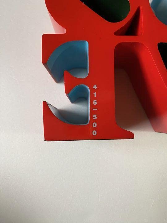 Amazon.co.jp: 限定500個 ロバートインディアナ LOVE C.O.A.付