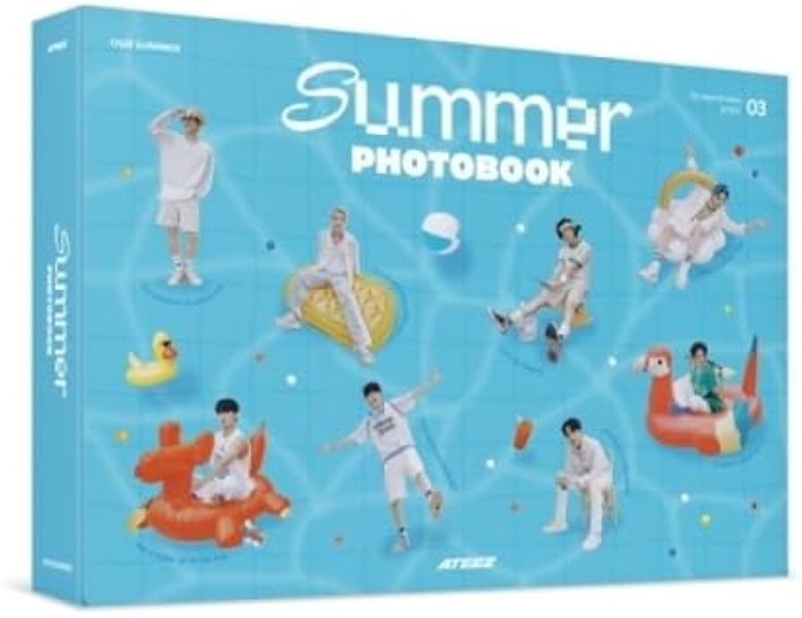 Amazon.com: ATEEZ - 2023 SUMMER PHOTOBOOK + Pre-Order Benefit
