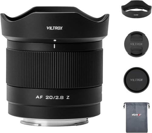 Amazon.co.jp: VILTROX AF 20mm F2.8 Z 超広角マイクロレンズ ニコンZ