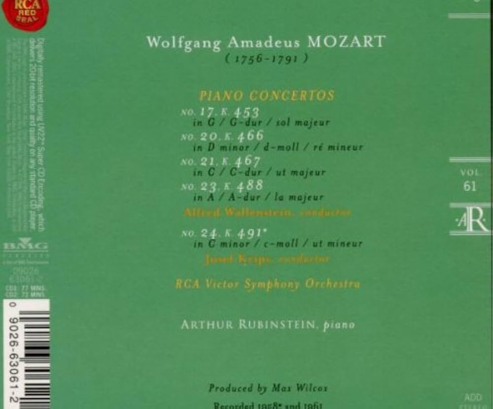 Amazon.co.jp: Rubinstein Collection 61: ミュージック