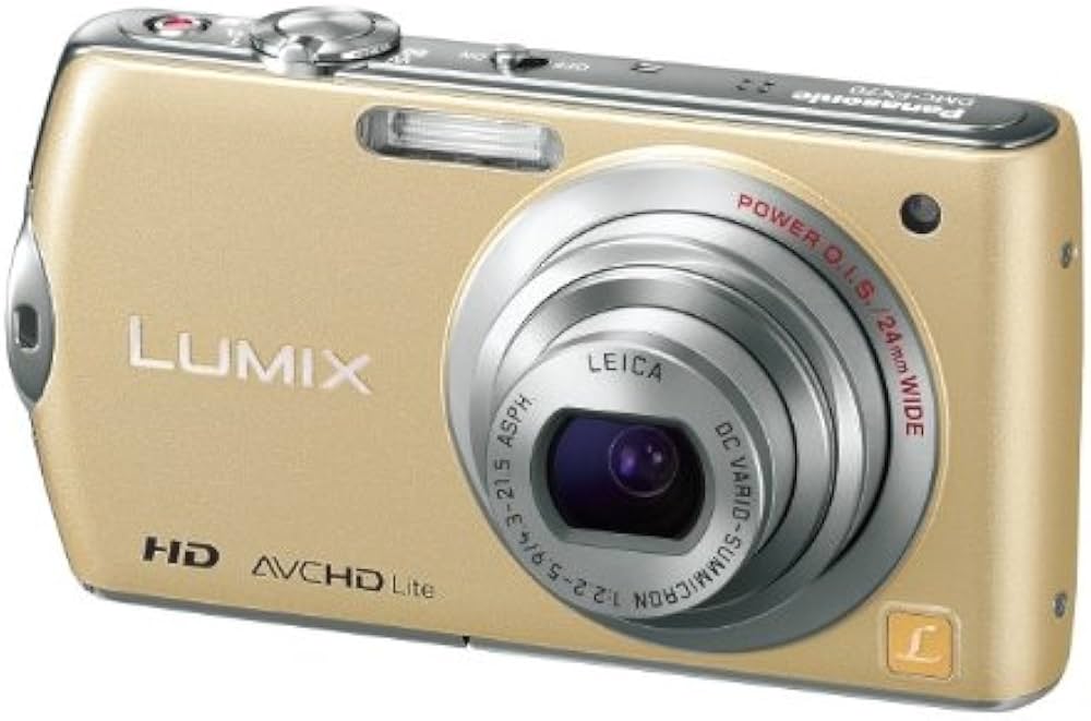 Amazon | パナソニック デジタルカメラ LUMIX FX70 リュスクゴールド