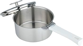 Amazon｜CRISTEL クリステル ステンレス 鍋 グラフィット深鍋 18cm