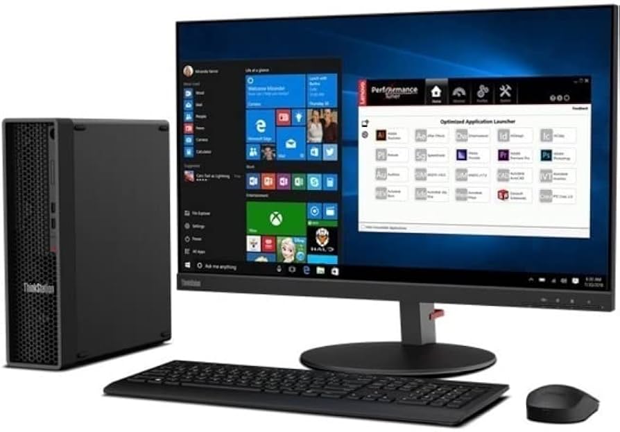 Amazon.com: Lenovo ThinkStation P340 30DK005GUS Workstation - 1 x