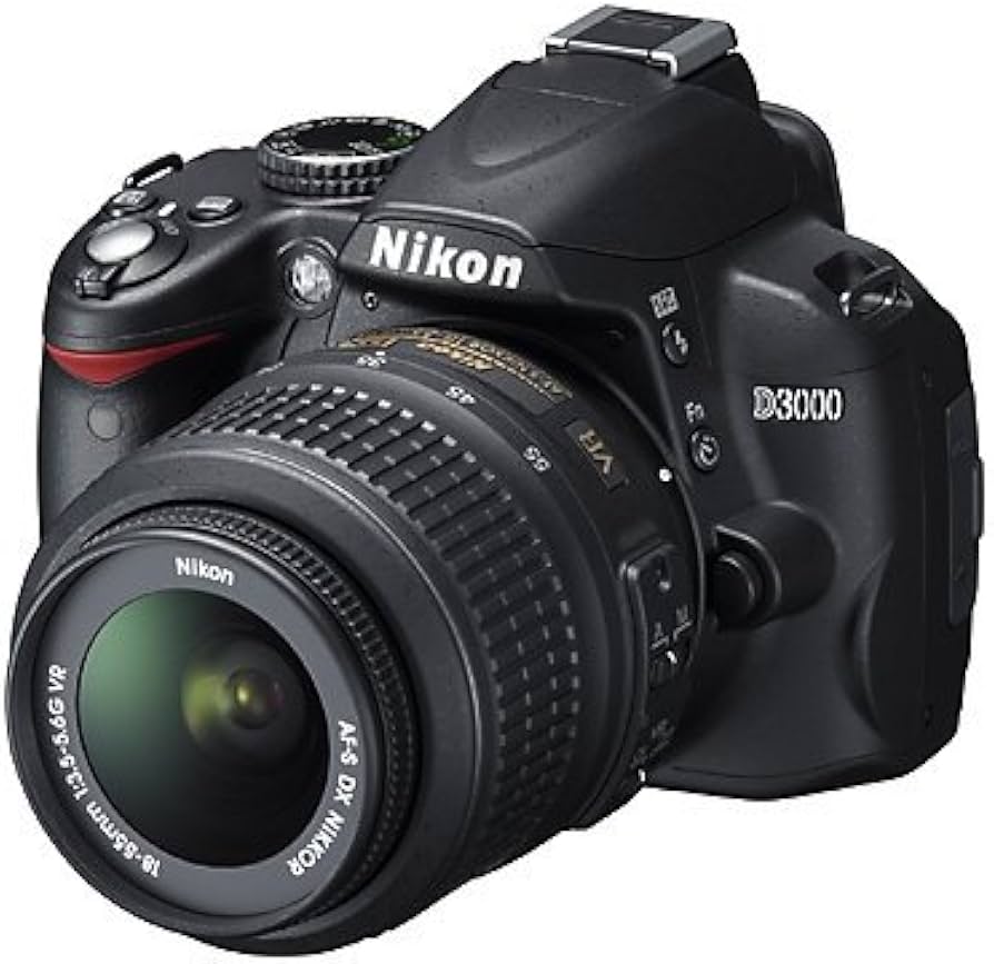 Amazon.com : Nikon D3000 10.2MP Digital SLR Camera with 18-55mm f