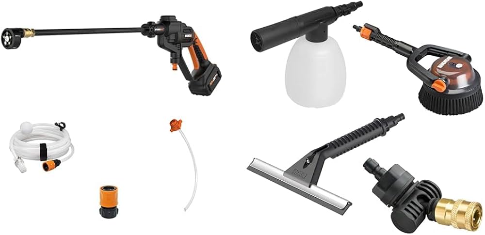 Amazon.com : WORX Hydroshot 20V 320 PSI Portable Power Cleaner