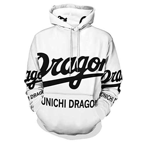 XBFYSA] パーカー 長袖 メンズ 3D 中日 ドラゴンズ パーカー メンズ
