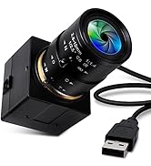 Amazon.co.jp: ELP 800万画素ウェブカメラ 5-50mm手動可変焦点レンズ