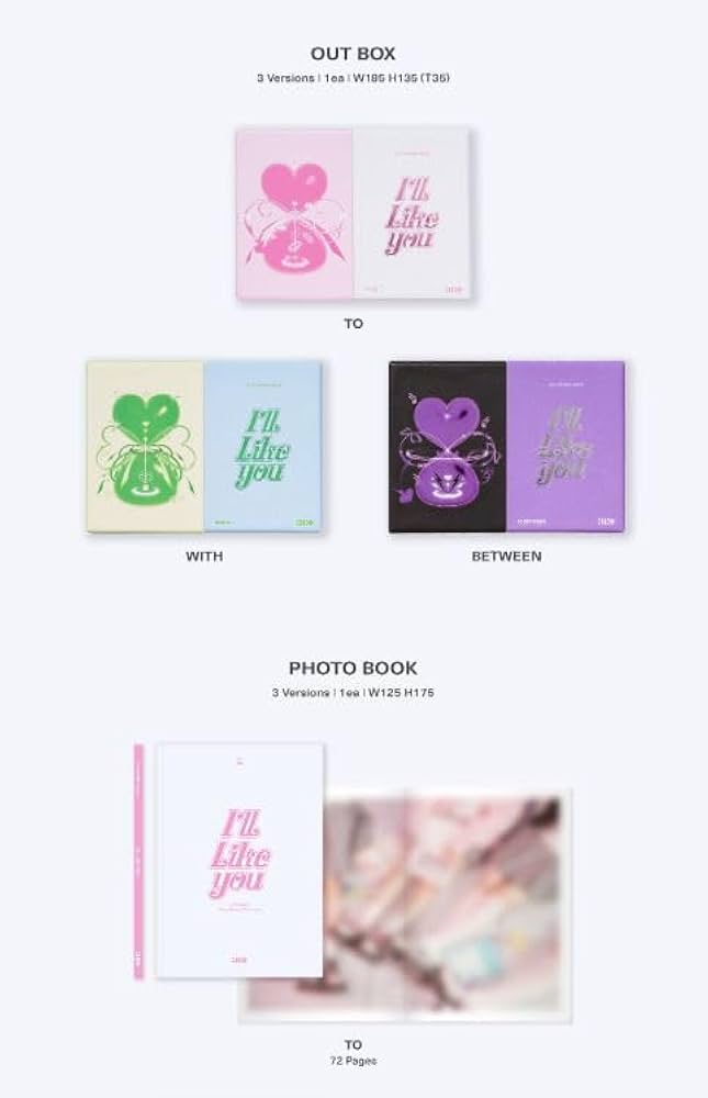 Amazon.co.jp: ILLIT - 2ND MINI ALBUM [ I'LL LIKE YOU ] 韓国盤 (TO