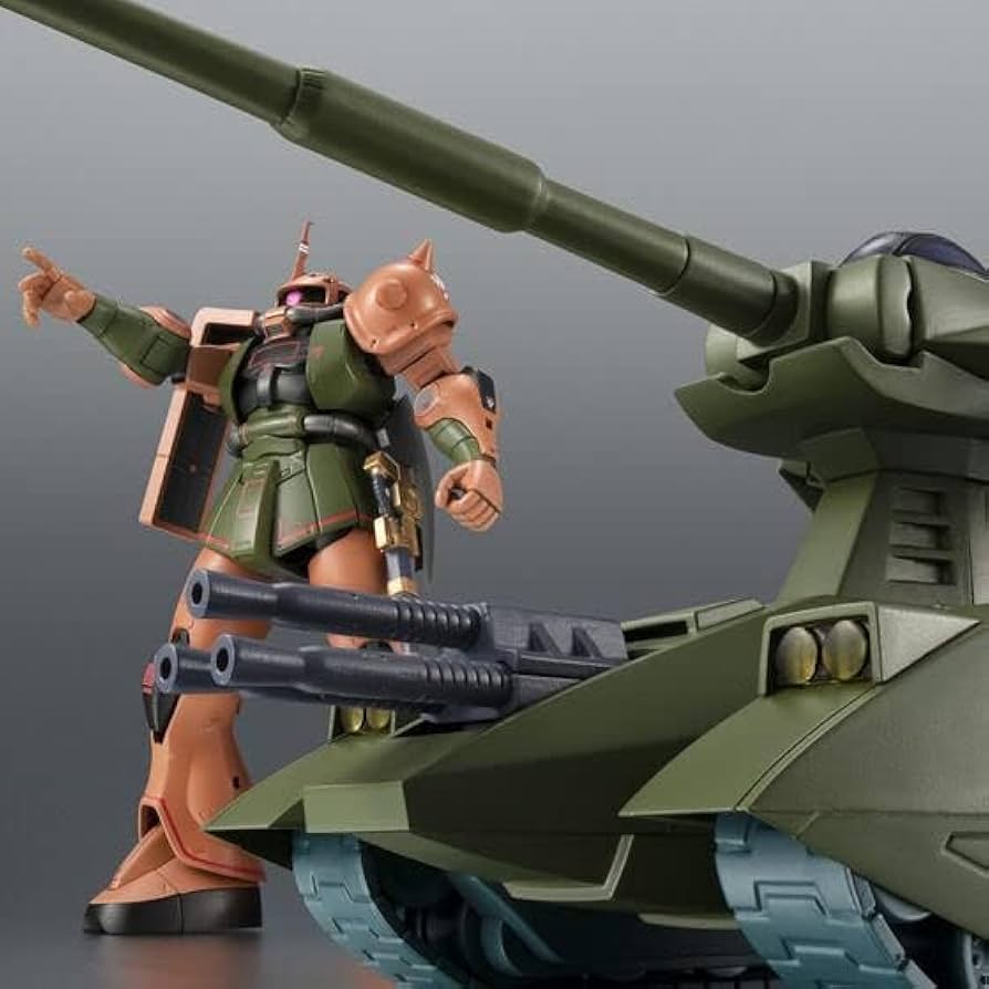 Amazon.co.jp: ROBOT魂 ＜SIDE MS＞ MS-06FS ガルマ専用ザクll＆マゼラ