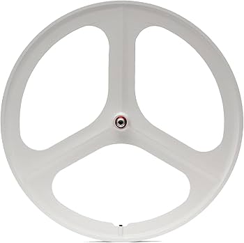 Amazon | VEROMAN バトンホイール ホワイト 街乗り用 スリースポーク