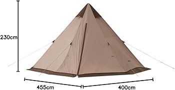 Amazon | ロゴス(LOGOS) Tradcanvas VポールTepee400セット-BB