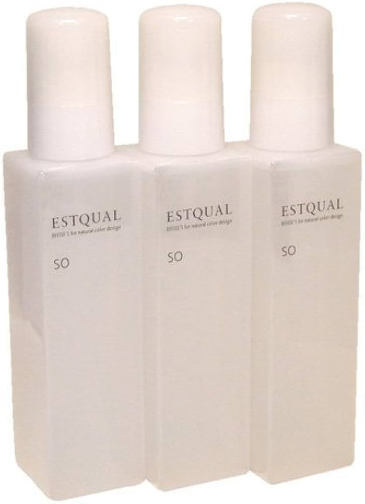 Amazon.co.jp: ミルボン ディーセス エストクアルSO 120ml 3本セット