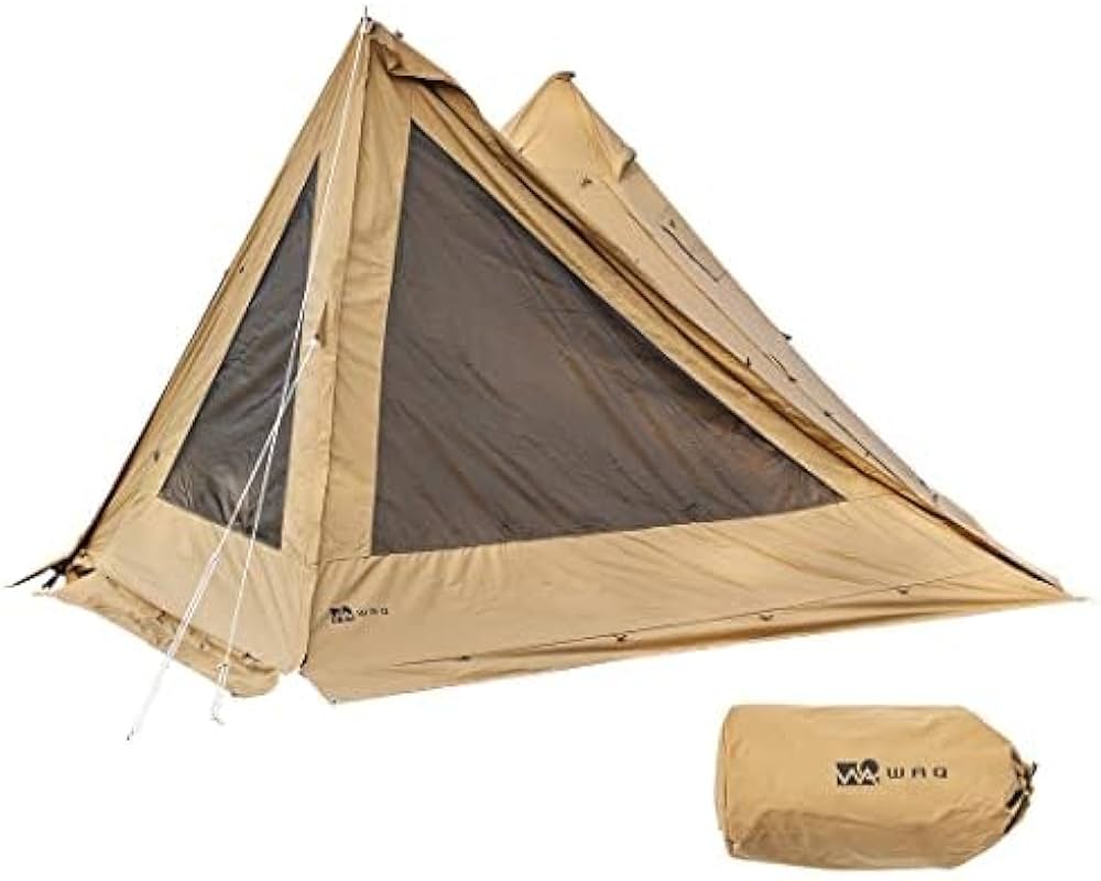 WAQ Alpha T/C ティピテント 未使用のフロントウォール付き