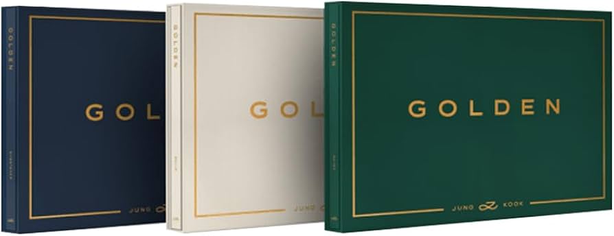Amazon.com: [Set] BTS JUNGKOOK GOLDEN 1st Solo Album 3 Ver Set
