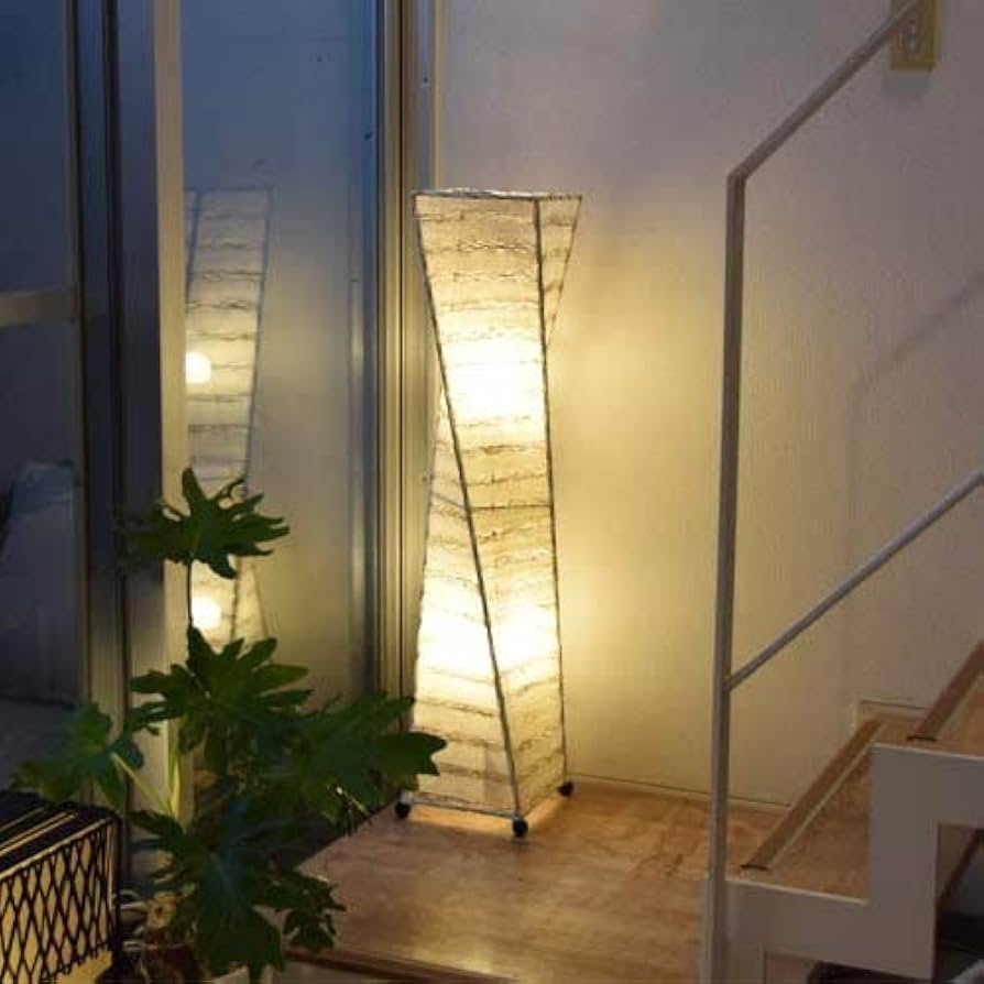 Amazon.co.jp : アイランドスタイル ツイスト 照明器具 おしゃれ 籐