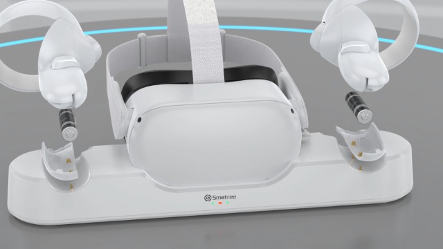 Amazon | Smatree Quest 2用の充電ドック,VRヘッドセットとTouch