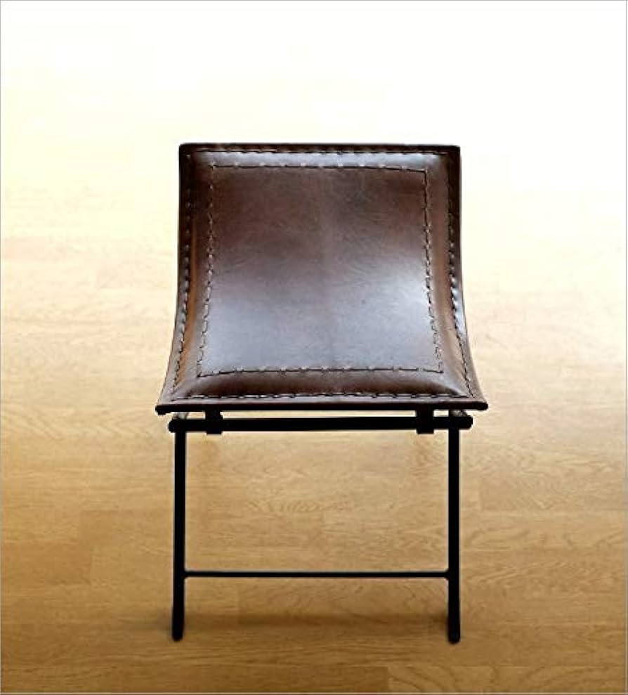 Amazon.co.jp: スツール 本革 椅子 アンティーク おしゃれ レザー