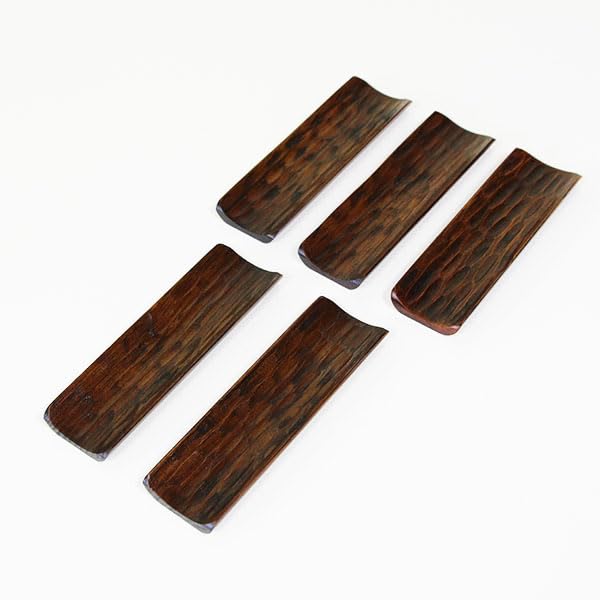 Amazon｜おしぼり受け おしぼり トレー トレイ 亀甲 漆塗り 5個 木製