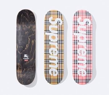 Amazon.co.jp: [SUPREME(シュプリーム)] Burberry Skateboard Beige