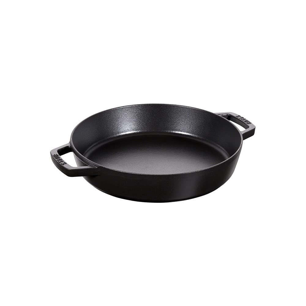 Amazon｜ストウブ(Staub) 「 両手フライパン ブラック 20cm