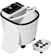 Amazon | Carbagjoy 折り畳め フットバス 足湯 保温 浴剤可 7L大容量