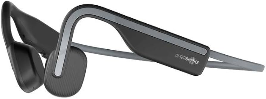 Amazon.co.jp: Aftershokz OpenMove 骨伝導 ワイヤレス イヤホン