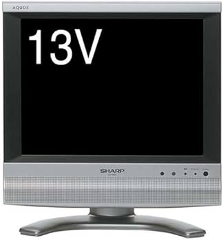 Amazon | シャープ 13V型 ハイビジョン 液晶テレビ シルバー AQUOS LC