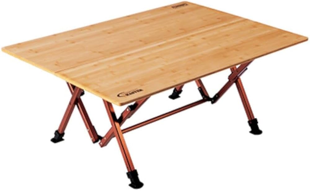 ジャンク コールマン コンフォートマスター バンブーラウンジテーブル