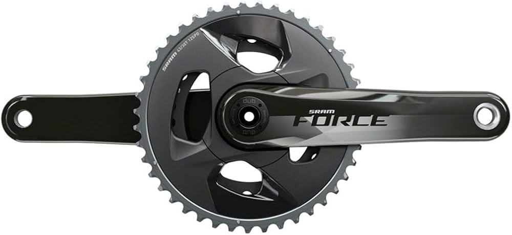 Amazon | SRAM Force Dub 12速クランクセット 天然カーボン、170mm、43