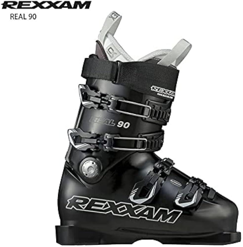 Amazon | REXXAM レクザム スキーブーツ ＜2022＞ REAL 90 BLACK 25