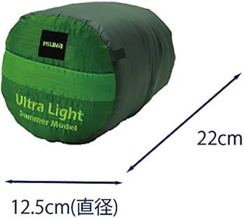 Amazon.co.jp: イスカ(ISUKA) 寝袋 ウルトラライト グリーン [最低使用