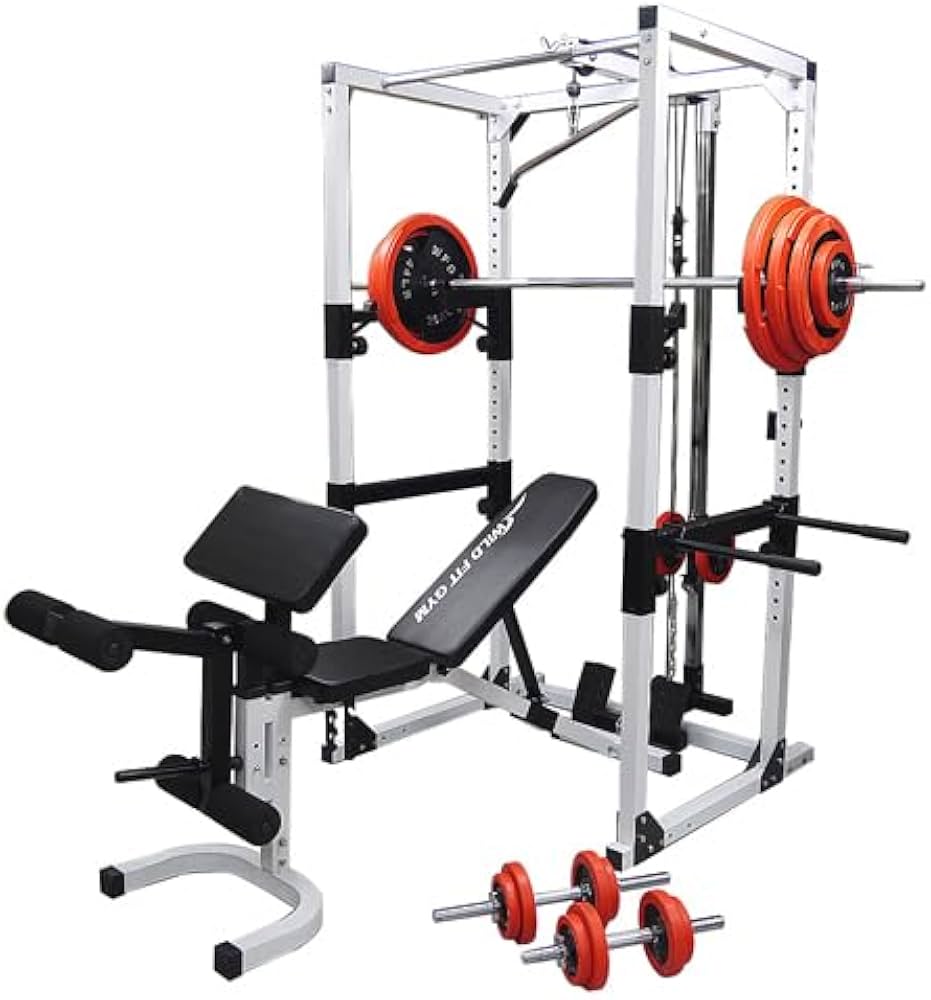 Amazon.co.jp: [ WILD FIT ワイルドフィット ] パワーラック ジム