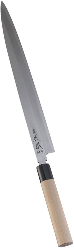 Amazon｜正本総本店 本霞・玉白鋼 柳刃刺身庖丁 33cm 刀身:玉白鋼、柄