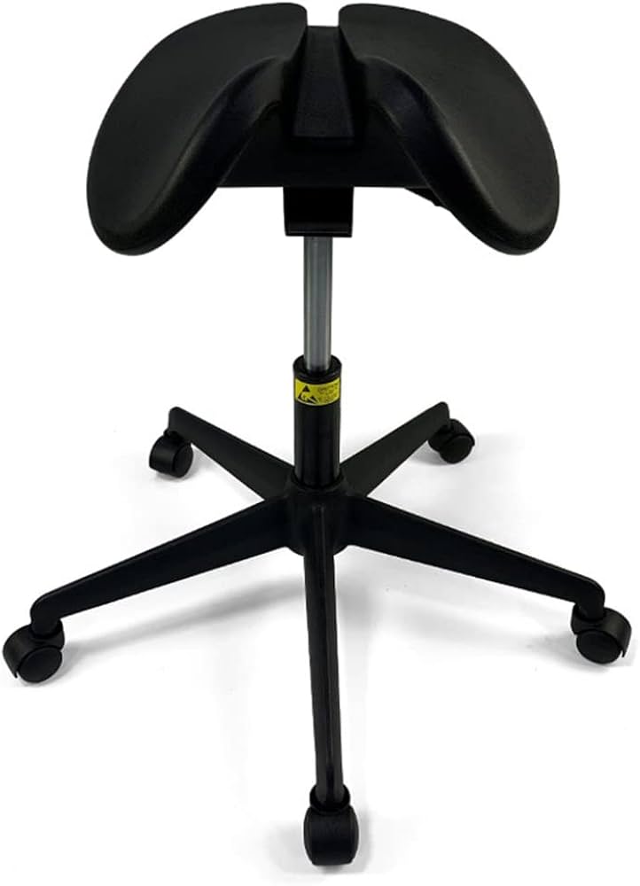 Amazon.co.jp: サドルチェア人間工学に基づいたサドルスツール調節可能