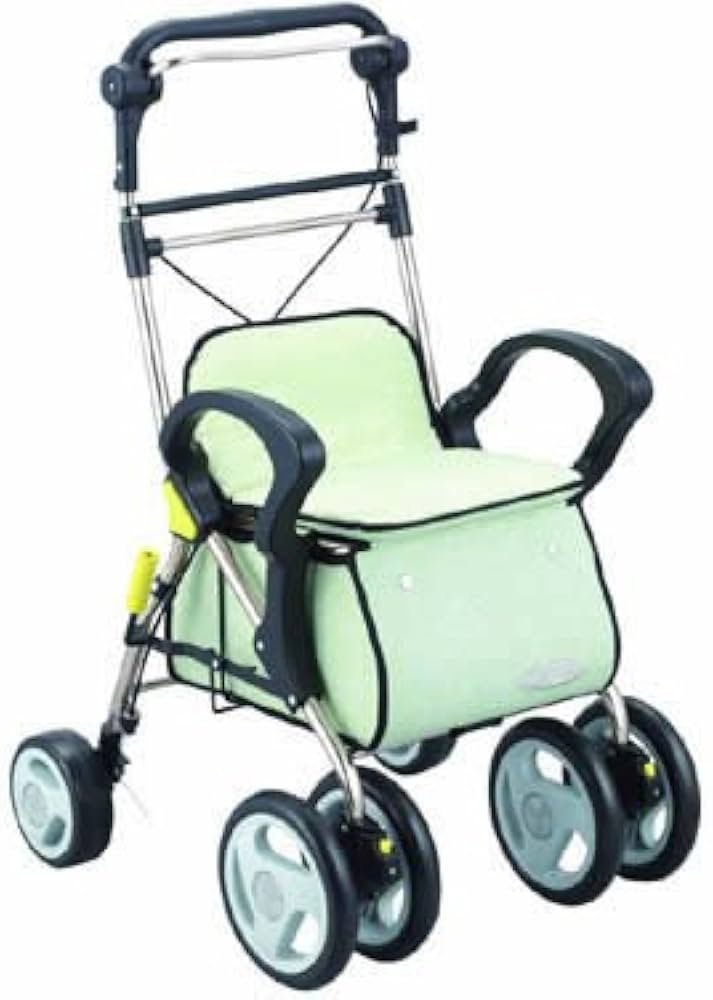 Amazon | 幸和 スタンダードシルバーカー ST003-Lライトグリーン | 幸