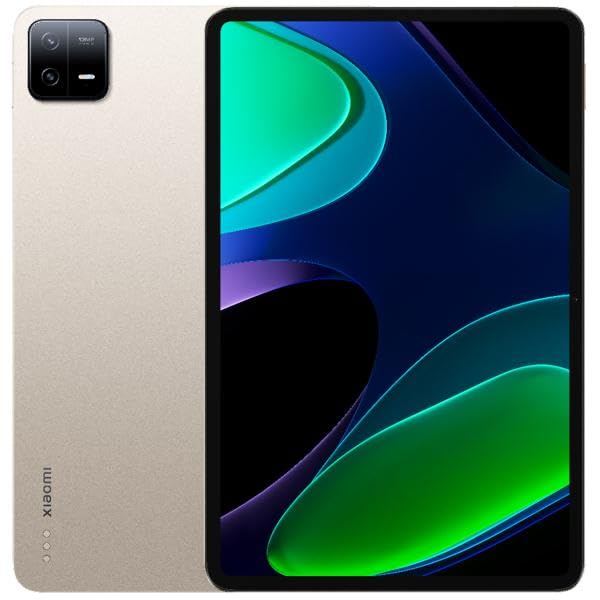 Amazon.co.jp: Xiaomi Pad 6 シャンパンゴールド 8+128GB タブレット