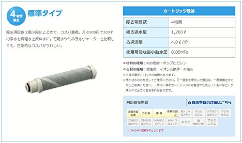 Amazon.co.jp: タカギ 浄水器カートリッジ JC0032UG 標準タイプ 2個