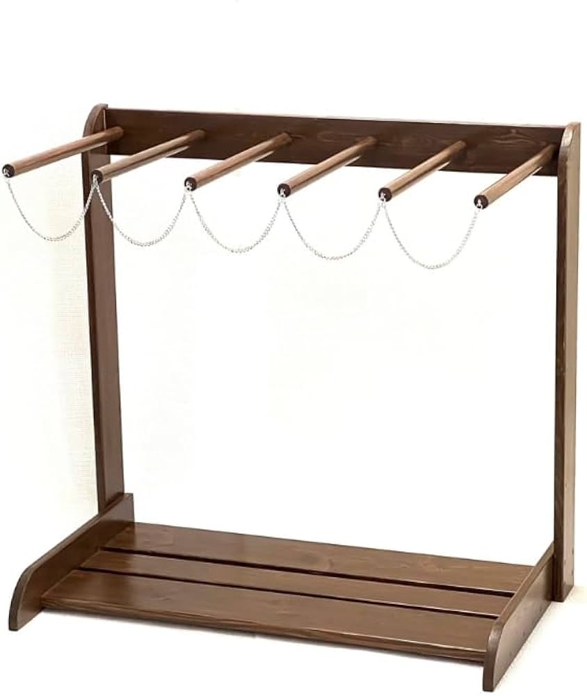 Amazon.co.jp: KAZU工房 サーフボードラック 縦置き 5本立て ウッド