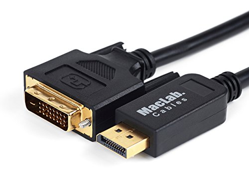 Amazon.co.jp: MacLab. Displayport DVI 変換 ケーブル 1.8m DVI-D