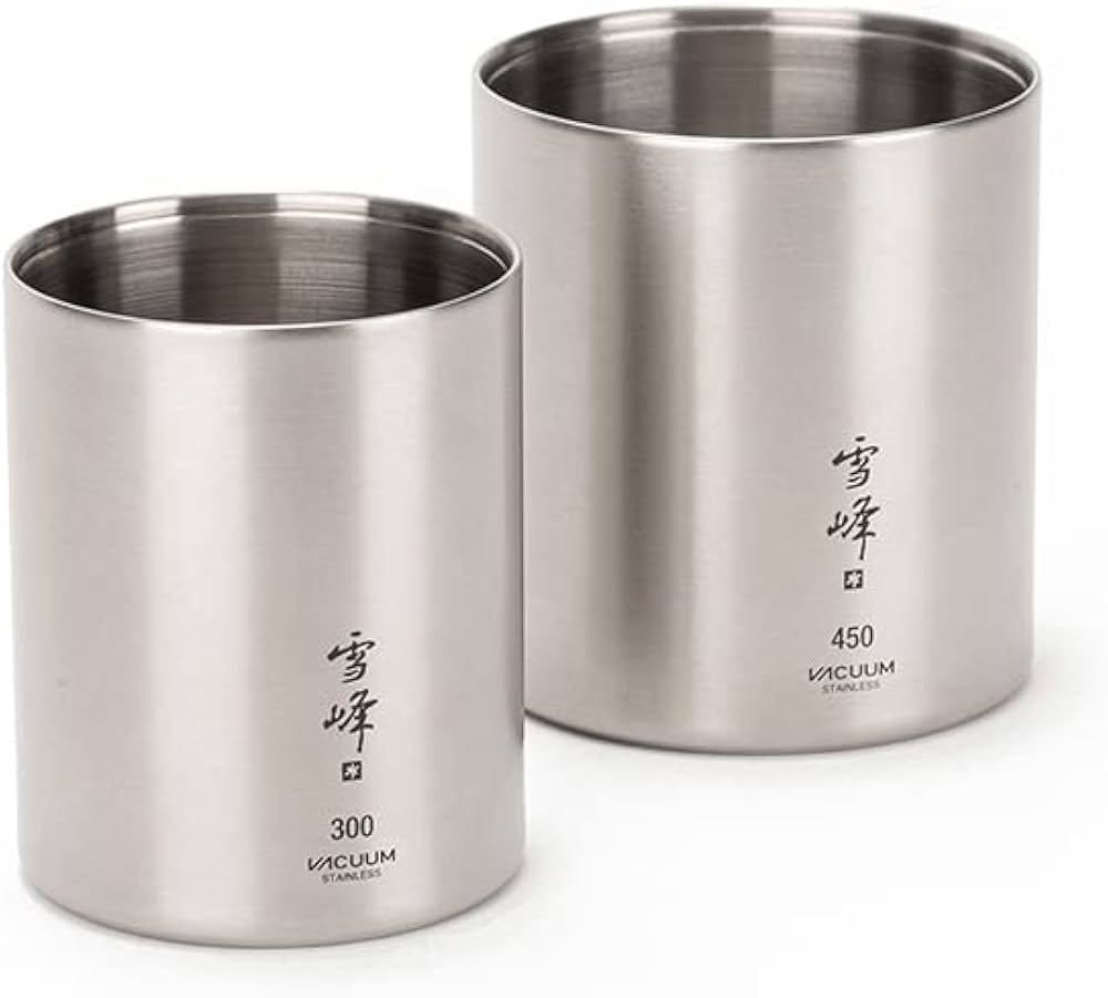 Amazon | 真空雪峰スタッキングマグ 300/450 セット SET-123 | Snow