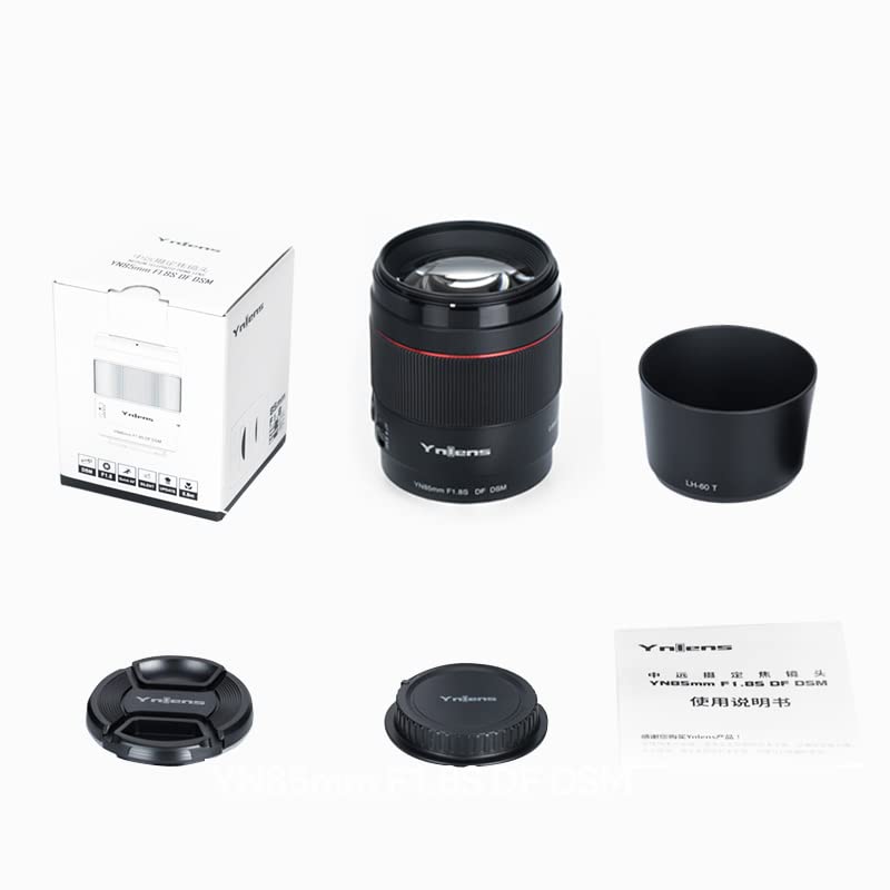 Amazon.com : YONGNUO YN85mm F1.8S DF DSM, Full Frame Prime Lens