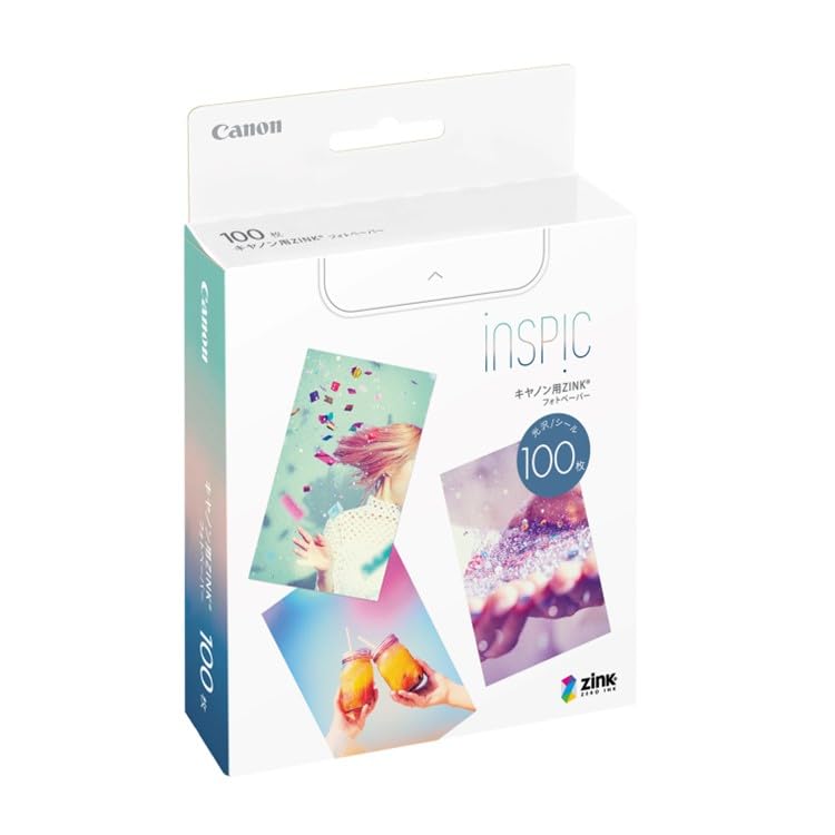 Amazon | キヤノン Canon スマホプリンター用 ZINKフォトペーパー 100